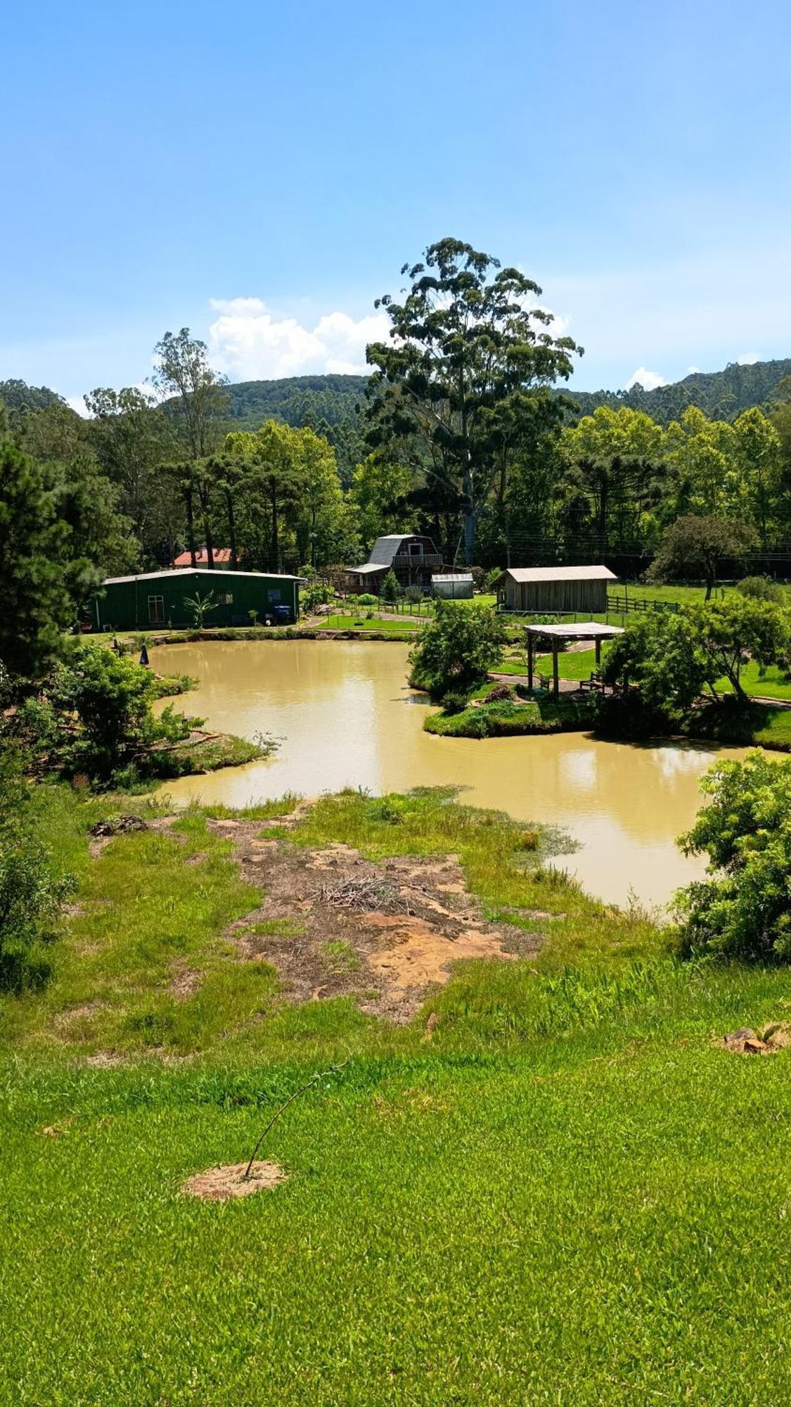 Pousada Rancho Do Lago Осорио Екстериор снимка
